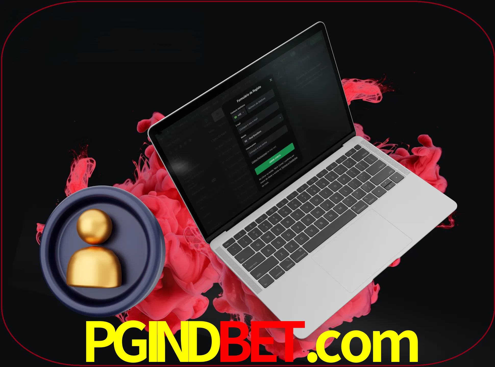 No cabeçalho do site pgindbet, clique no botão que o levará a um formulário especial onde terá de introduzir as suas informações actuais.
