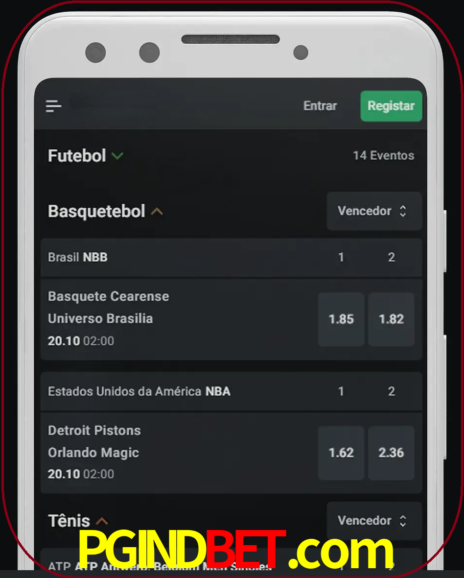 Aposte e assista aos esportes em formato ao vivo.