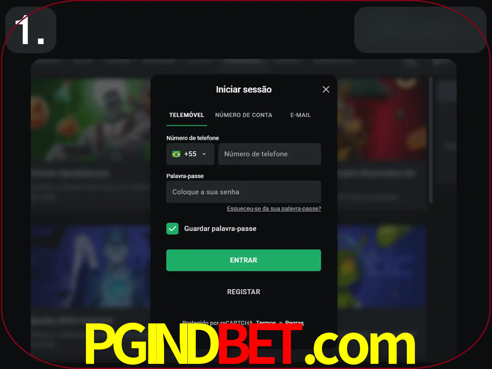 Acesse o site.