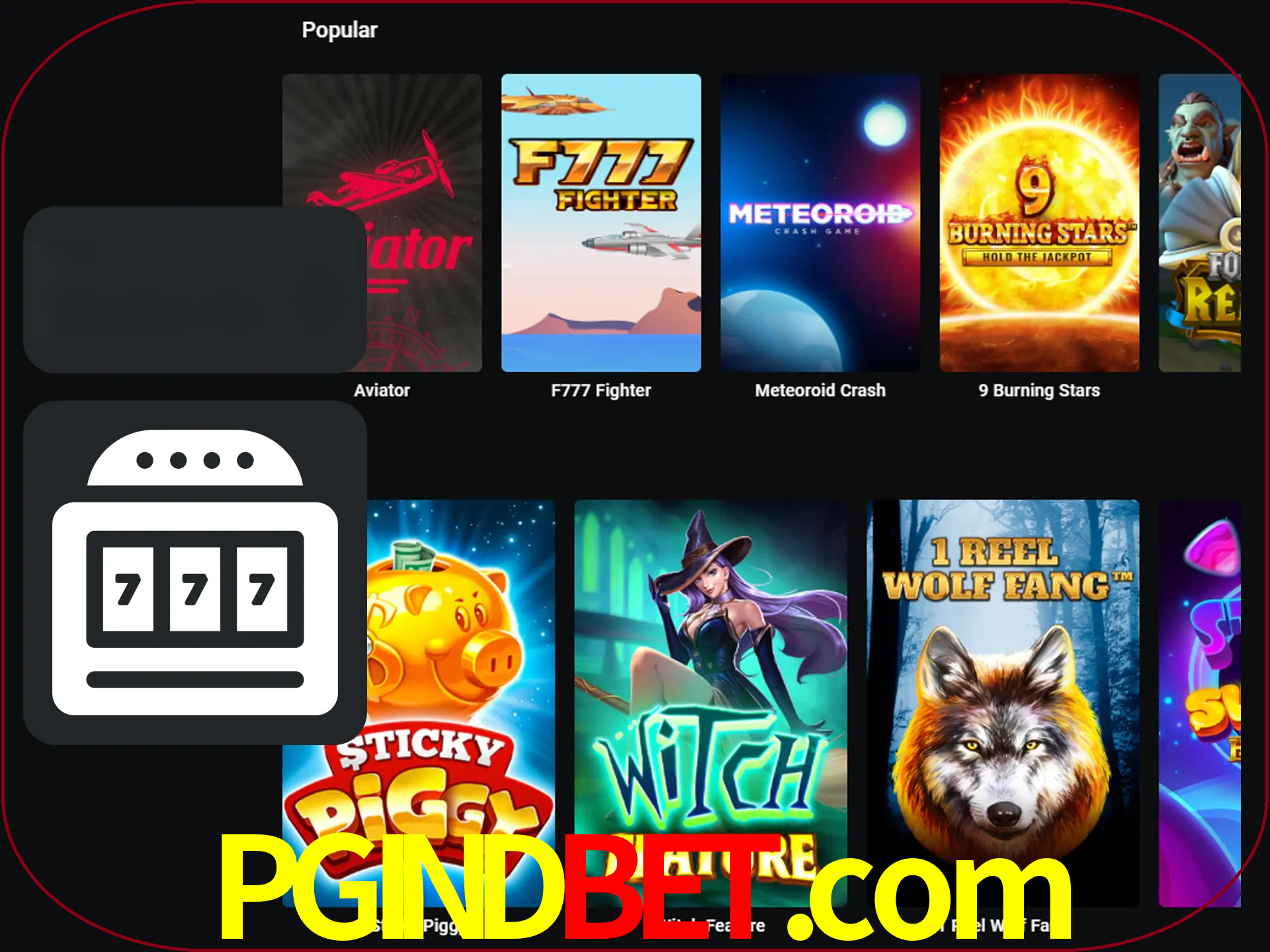 Gire seus slots de dinheiro favoritos.