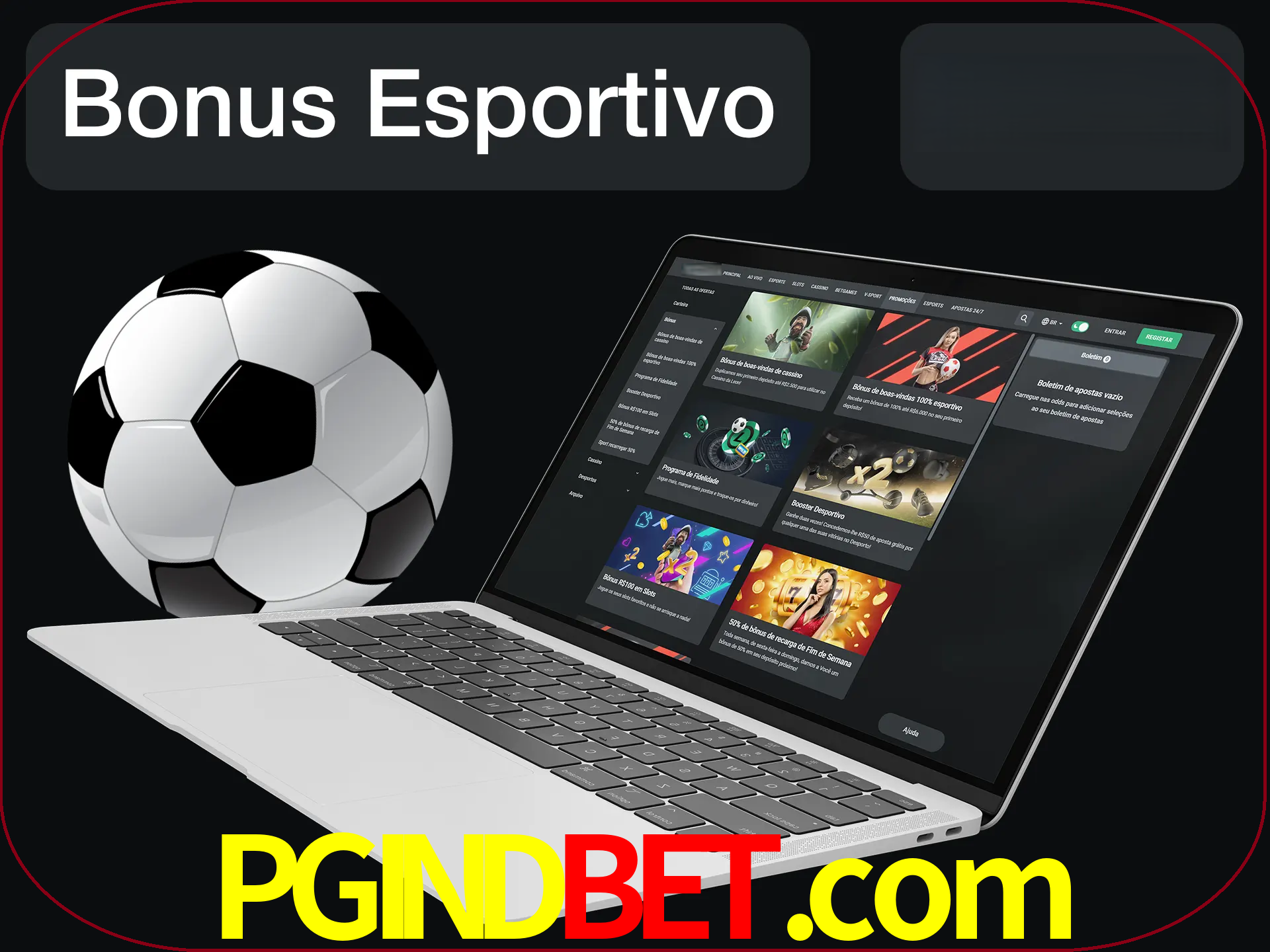 Antes de começar a apostar, use o bônus esportivo.